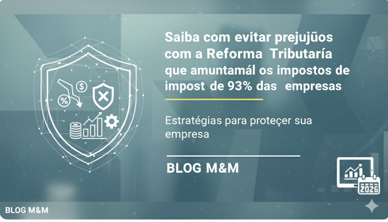 Saiba como evitar prejuízos com a Reforma Tributária que aumentará os impostos de 93% das empresas