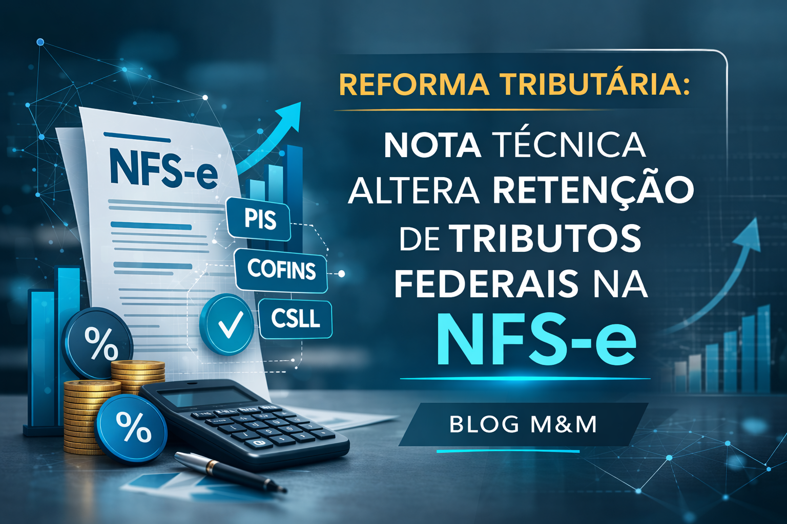 Nota Técnica altera retenção de tributos federais na NFS-e
