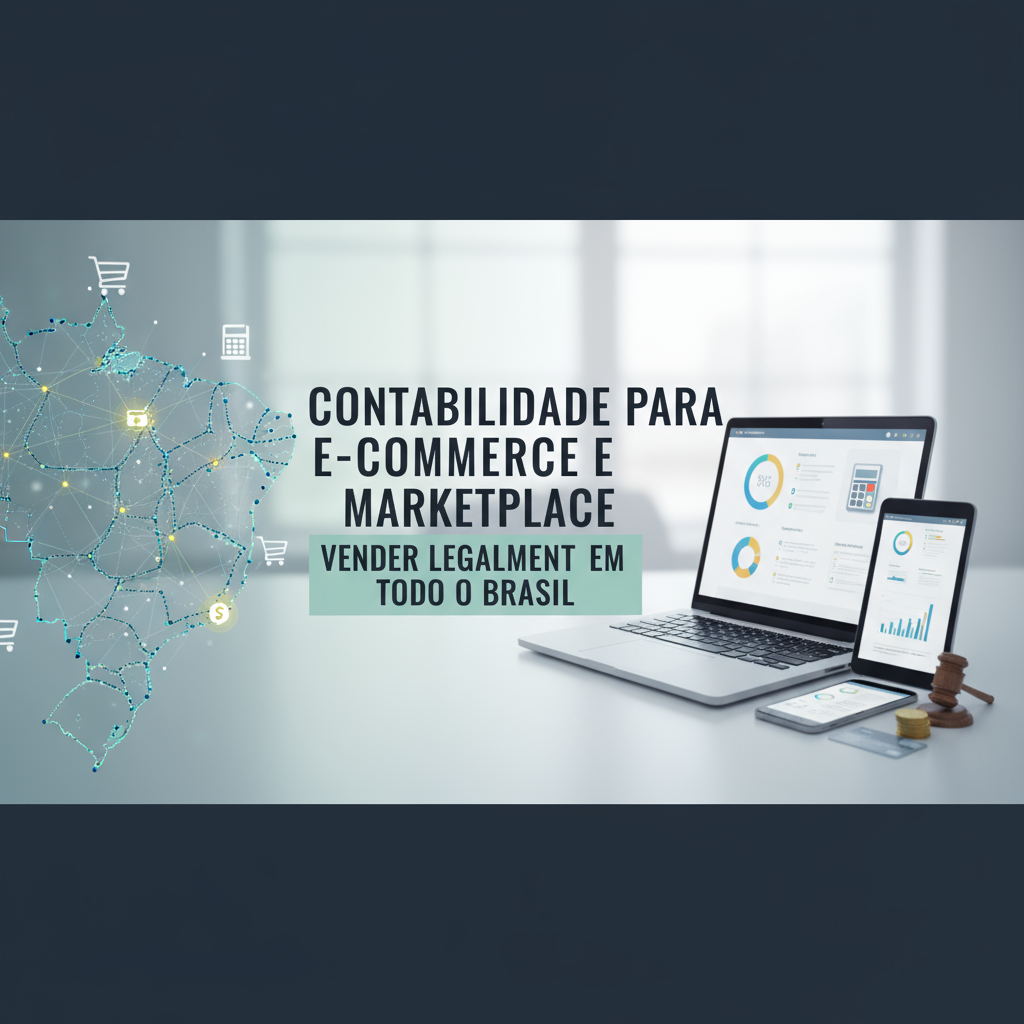 Contabilidade para E-commerce e Marketplace: vender legalmente em todo o Brasil